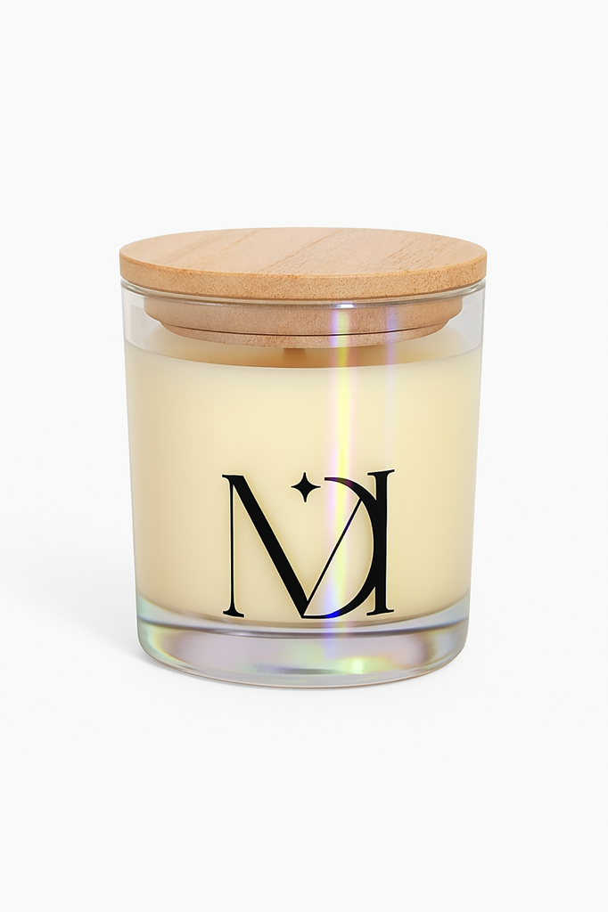 Vela de soja Tornasol sirena