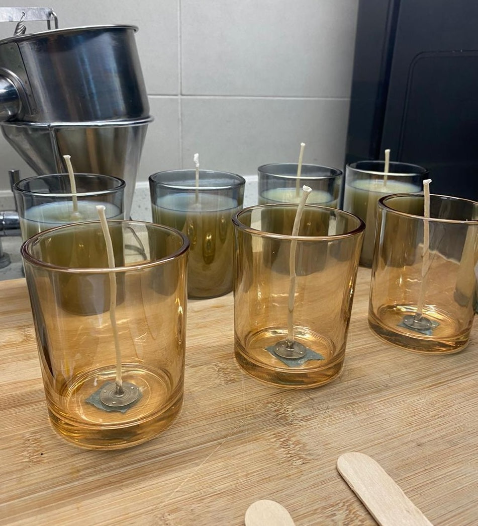 Taller velas de Navidad