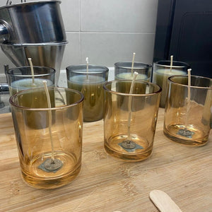 Taller velas de Navidad